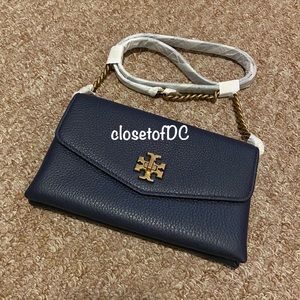Tory Burch Kira Leather Chain Wallet/Crossbody